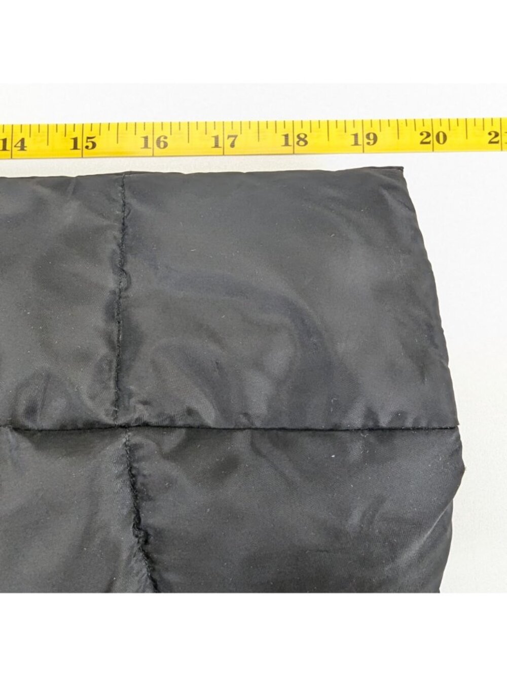 Michael Kors Black Quilted Hooded Puffer Coat w/ Gold Zippers Women's Size M - Picture 10 of 13